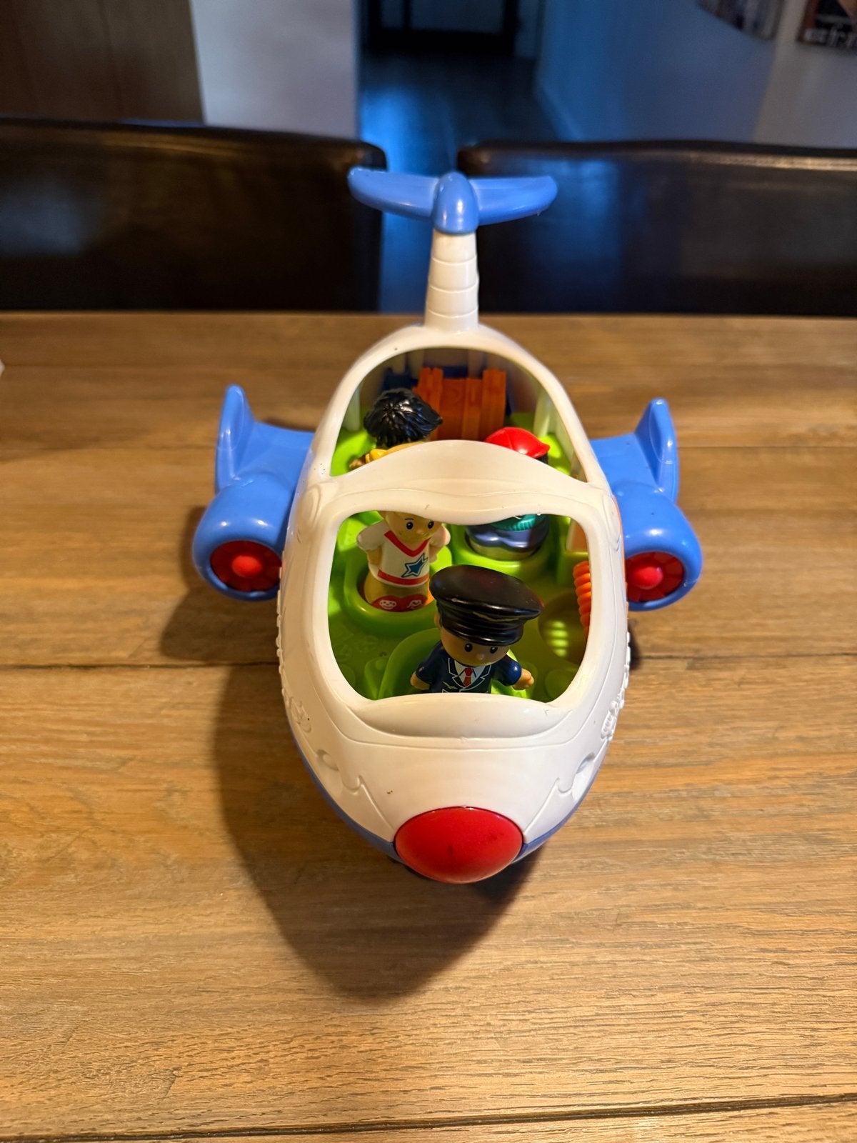 Fisher-Price Little People Vliegtuig met figuren, Ophalen, Gebruikt