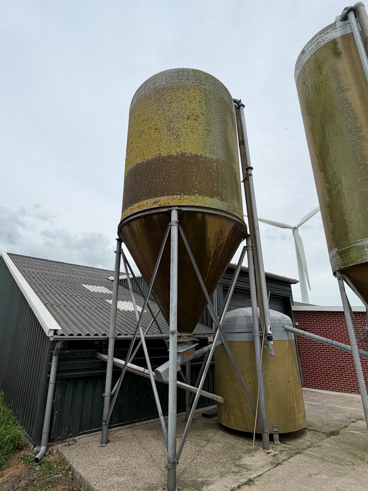 Voersilo 16 ton - Robuust en Ruim, Dieren en Toebehoren, Overige Dieren-accessoires, Ophalen, B, Gebruikt, A