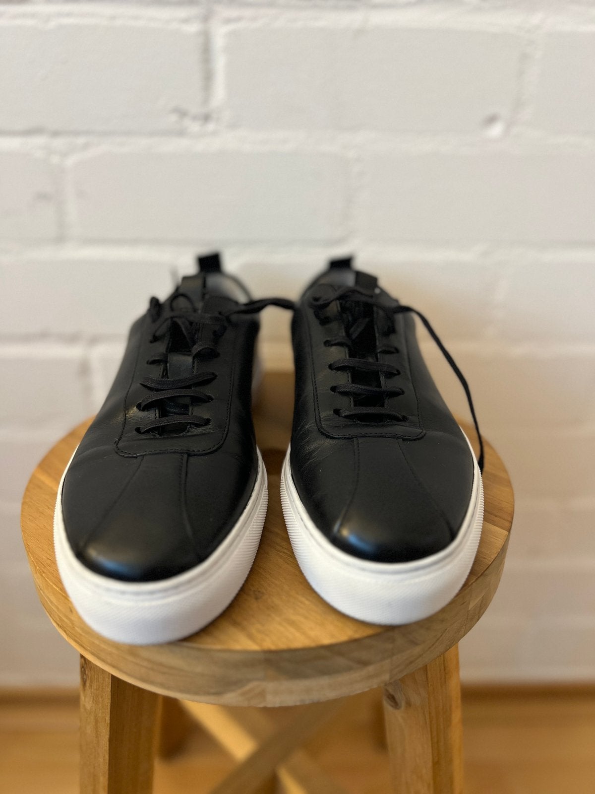 Grenson Calf Leather 🟢, Verzenden, Zwart, Sneakers of Gympen, Zo goed als nieuw
