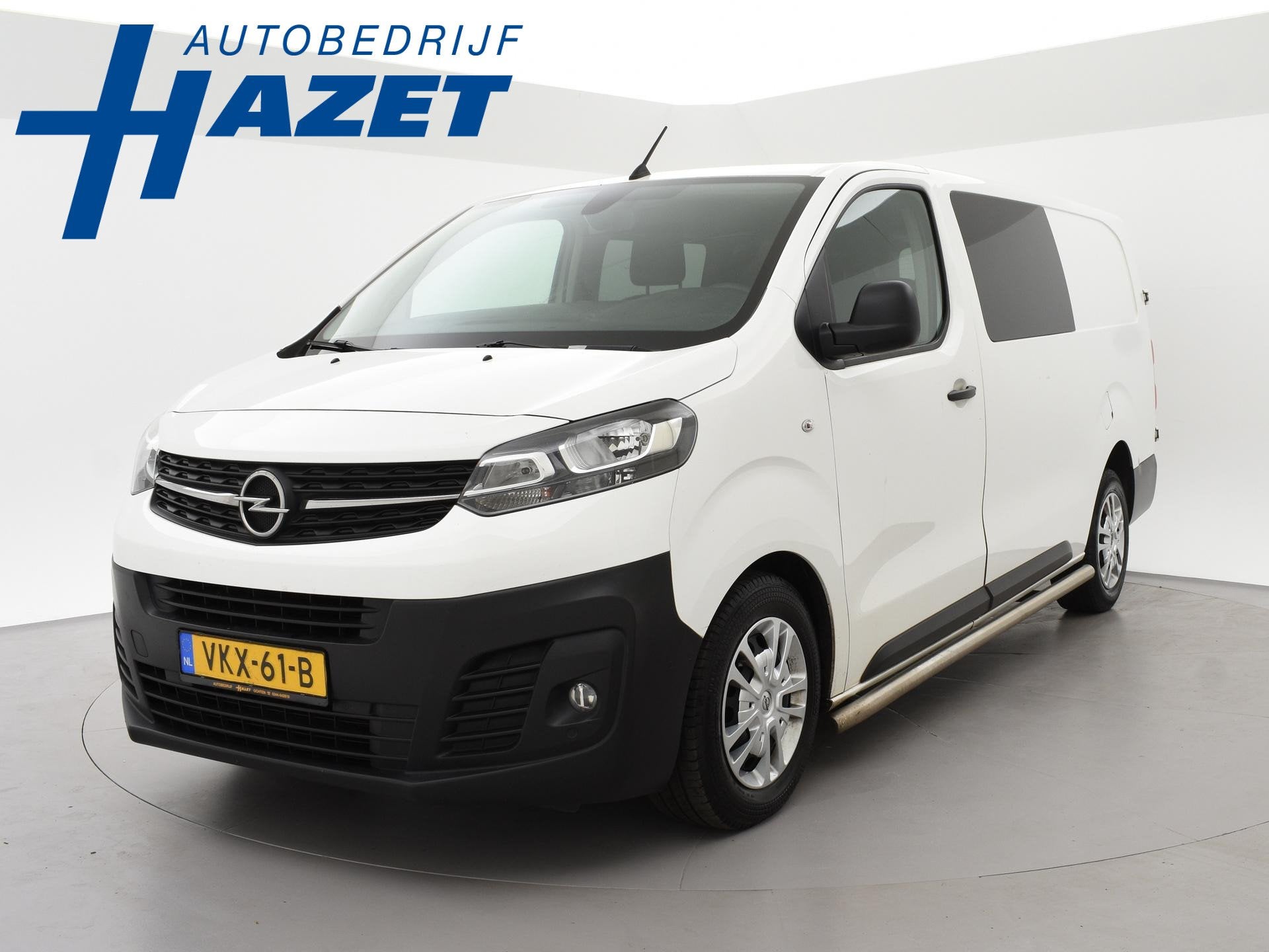 Opel Vivaro 2.0 CDTI AUT. L3H1 DUBBEL CABINE + CAMERA | APPL, Stof, Gebruikt, Euro 6, 4 cilinders