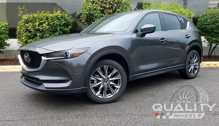 5x114,3 19 inch Mazda CX-5 Velgen + Banden 225/55/19 225/55R, Auto-onderdelen, Banden en Velgen, 19 inch, Gebruikt, -, -