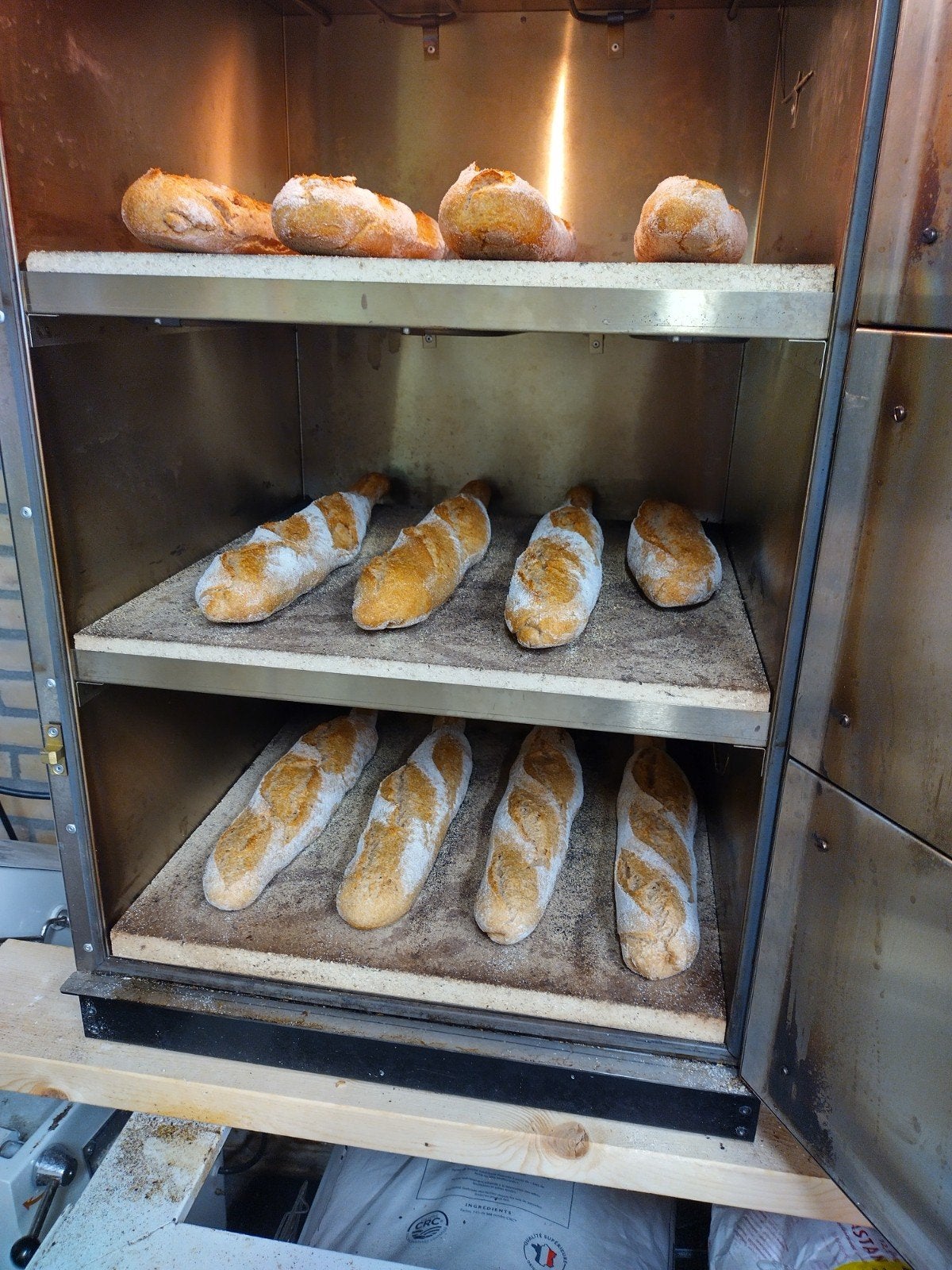 Rofco B40 oven - Professionele bakoven voor brood, Ophalen, Oven, Hete lucht, 60 cm of meer