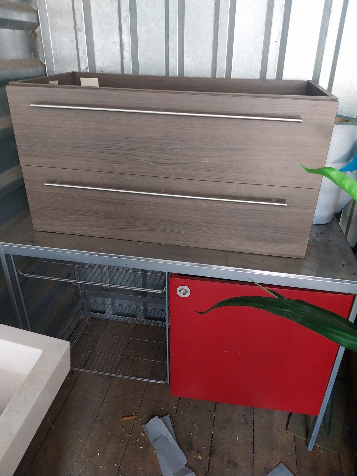 ikea udden keuken werktafel  rvs, Ophalen, 50 tot 75 cm, Minder dan 100 cm