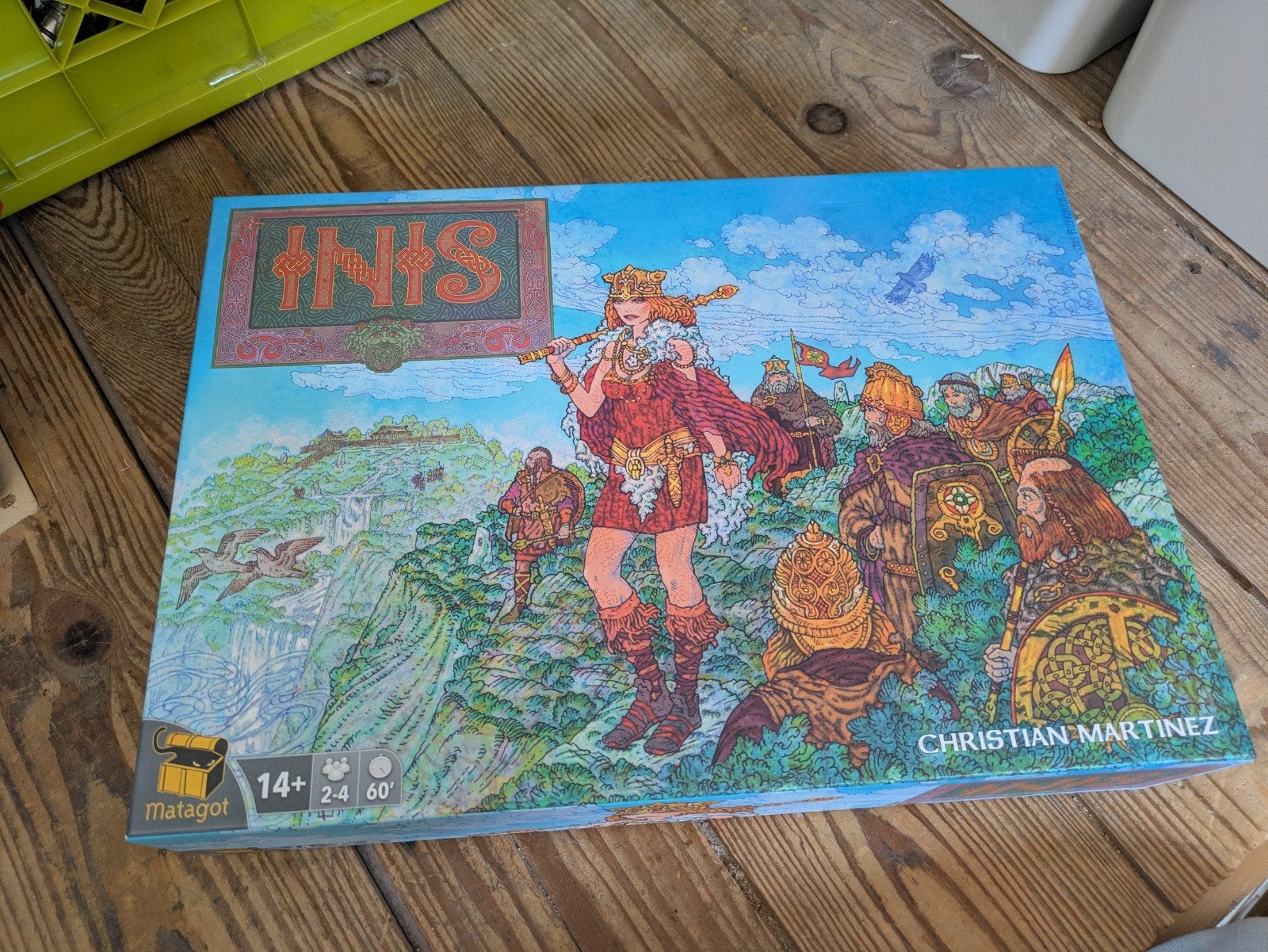 Inis bordspel - Zo goed als nieuw en compleet, Drie of vier spelers, Ophalen of Verzenden, Zo goed als nieuw, Matagot