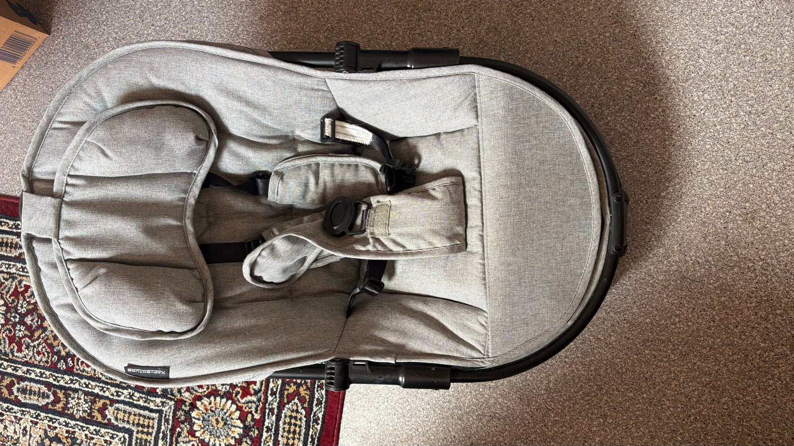 X-Adventure wipstoel, Kinderen en Baby's, Autostoeltjes, Autogordel, Zijbescherming, Zo goed als nieuw, 0 t/m 13 kg