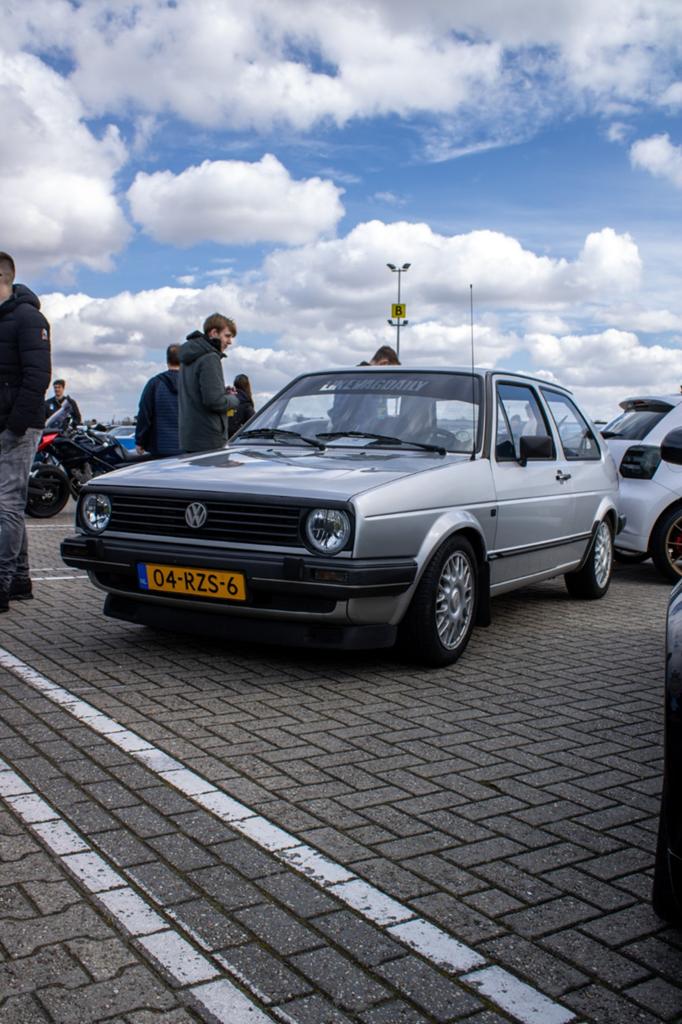 Volkswagen golf 2 1.6 CL 1983 Grijs, Auto's, Volkswagen, Voorwielaandrijving, 74 pk, 920 kg, 1595 cc