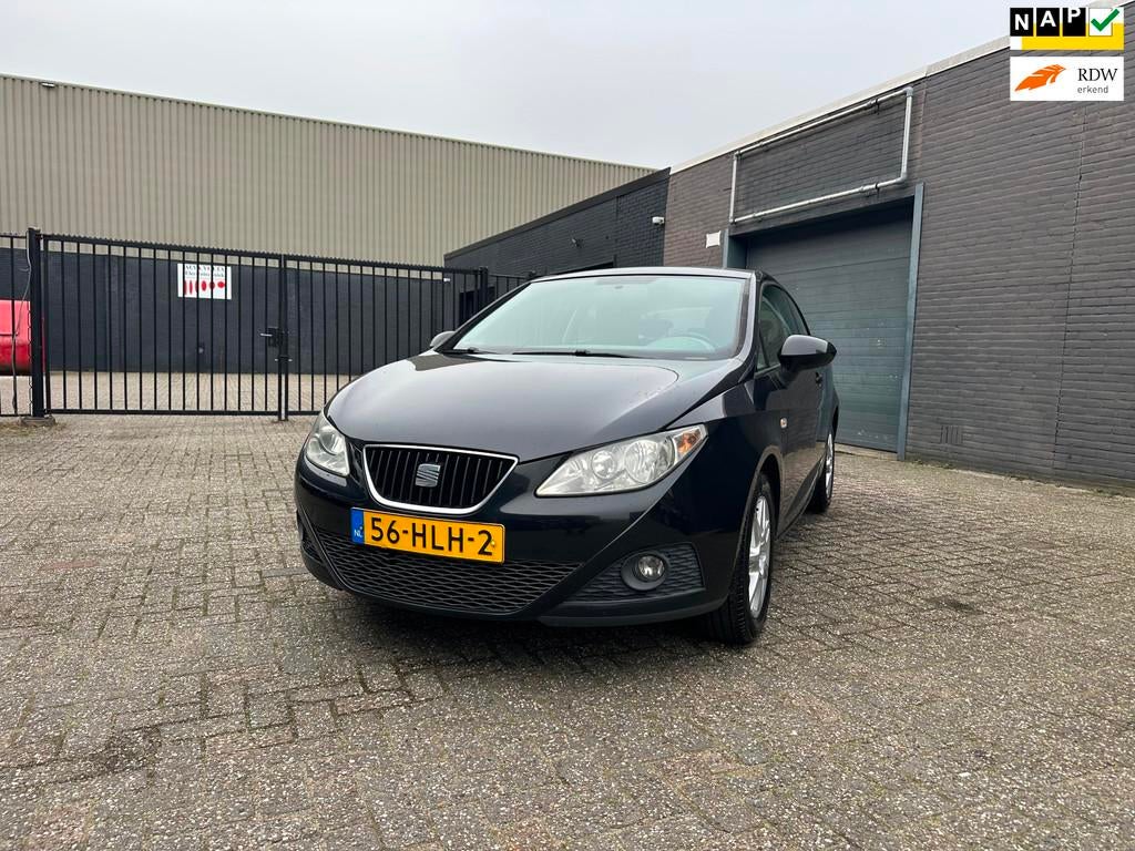 Seat Ibiza SC 1.4 Stylance Airco Cruise Elek. Pakket LM-Wiel, Voorwielaandrijving, Startonderbreker, 4 cilinders, Origineel Nederlands