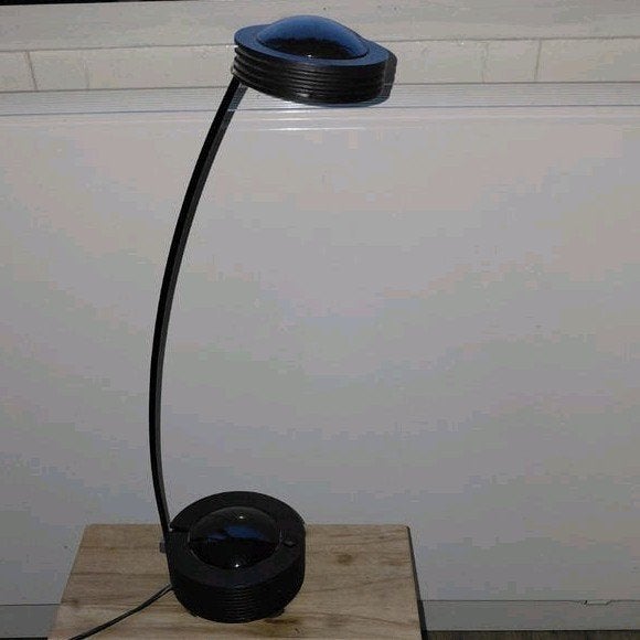 leeslamp, Huis en Inrichting, Lampen | Tafellampen, Gebruikt, Ophalen of Verzenden, Zwart, Modern
