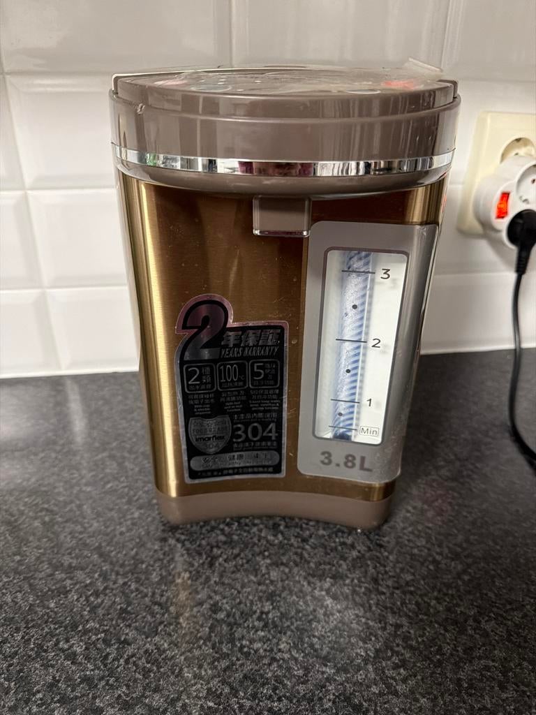 Imarflex IAP-38G Waterkoker/Warmhoudkan 3.8L, 2 liter of meer, Ophalen of Verzenden, Gebruikt