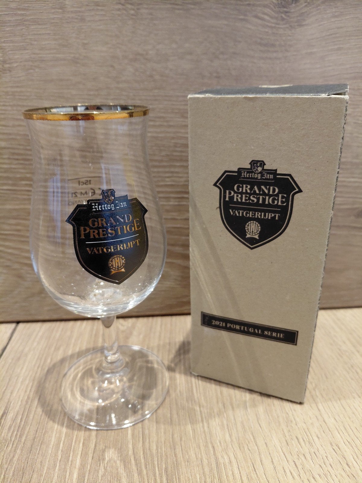 Hertog Jan Grand Prestige proefglazen. 15cl, Ophalen of Verzenden, Nieuw, Glas of Glazen, Hertog Jan