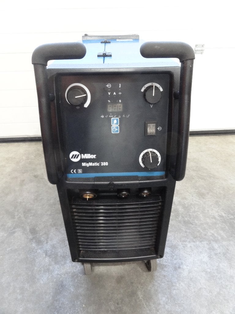 Mig/Mag lasapparaat Miller MigMatic 380 4 rols, Ophalen of Verzenden, Zo goed als nieuw, 250 ampère of meer, Co2