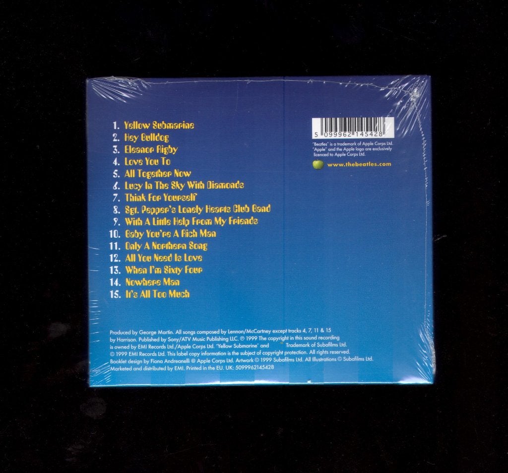 The Beatles MISDRUK HOES CD Yellow Submarine MISPRINT, Pop, Ophalen of Verzenden, Digipak, Nieuw in verpakking