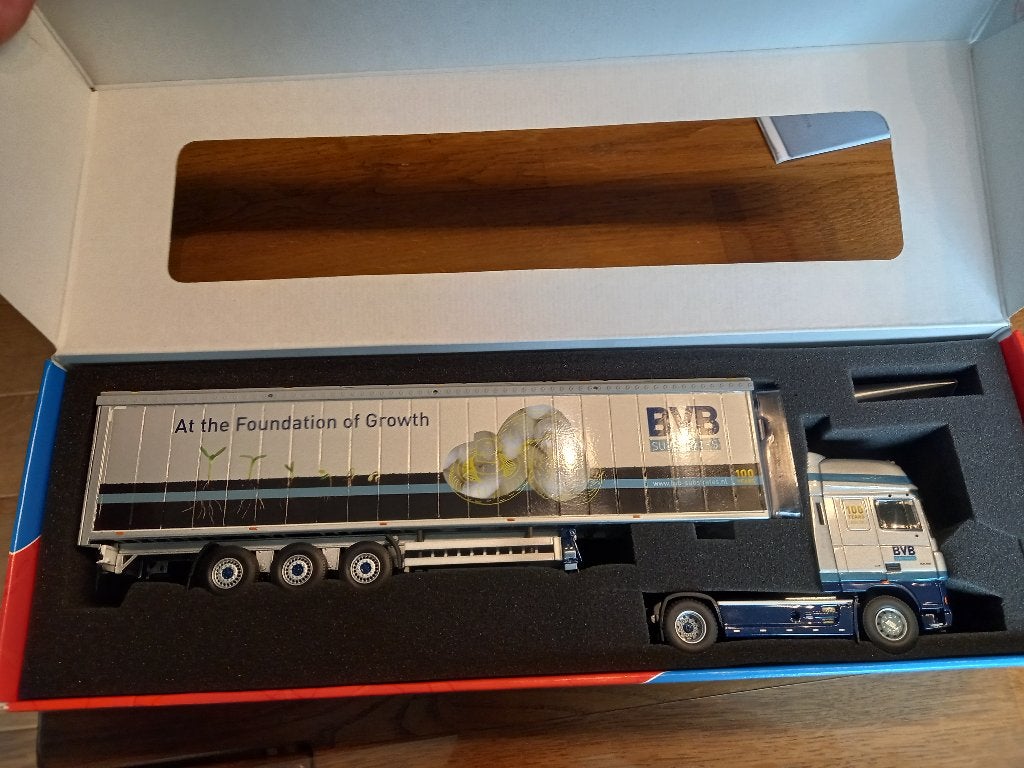 Tekno BVB Daf vrachtwagen met trailer, Ophalen of Verzenden, Nieuw, Bus of Vrachtwagen, Tekno