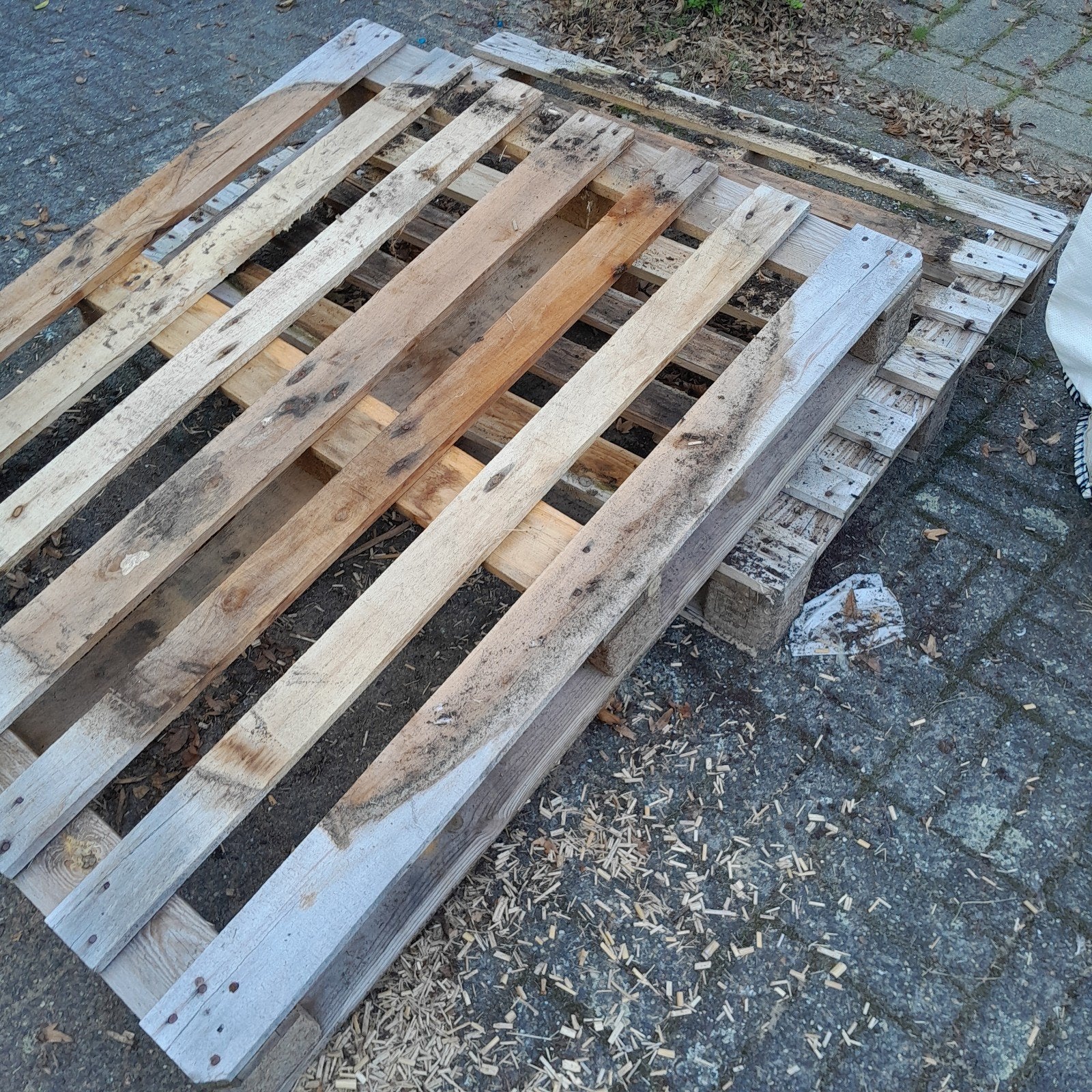 2 gratis pallets, Ophalen of Verzenden