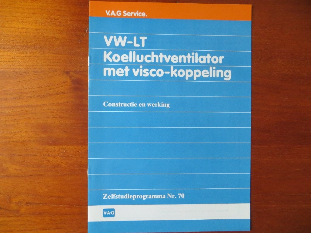 Volkswagen zelfstudieprogramma 70: LT Koelluchtventilator, Ophalen of Verzenden, Nieuw, Volkswagen
