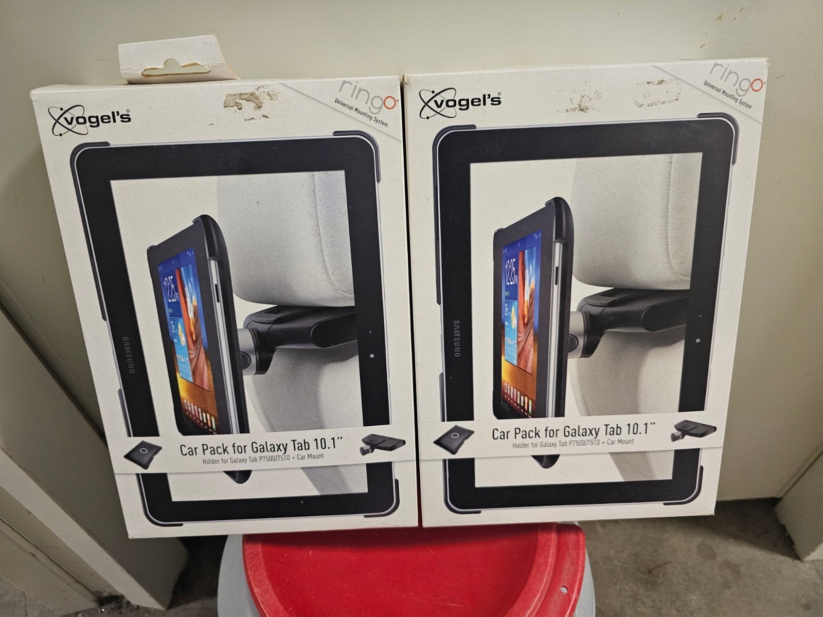"Vogel's RingO Autohouder / Car Mount, Overige typen, Vogel's, Zo goed als nieuw, Samsung Galaxy Tab 10.1 (P7500/P7510)