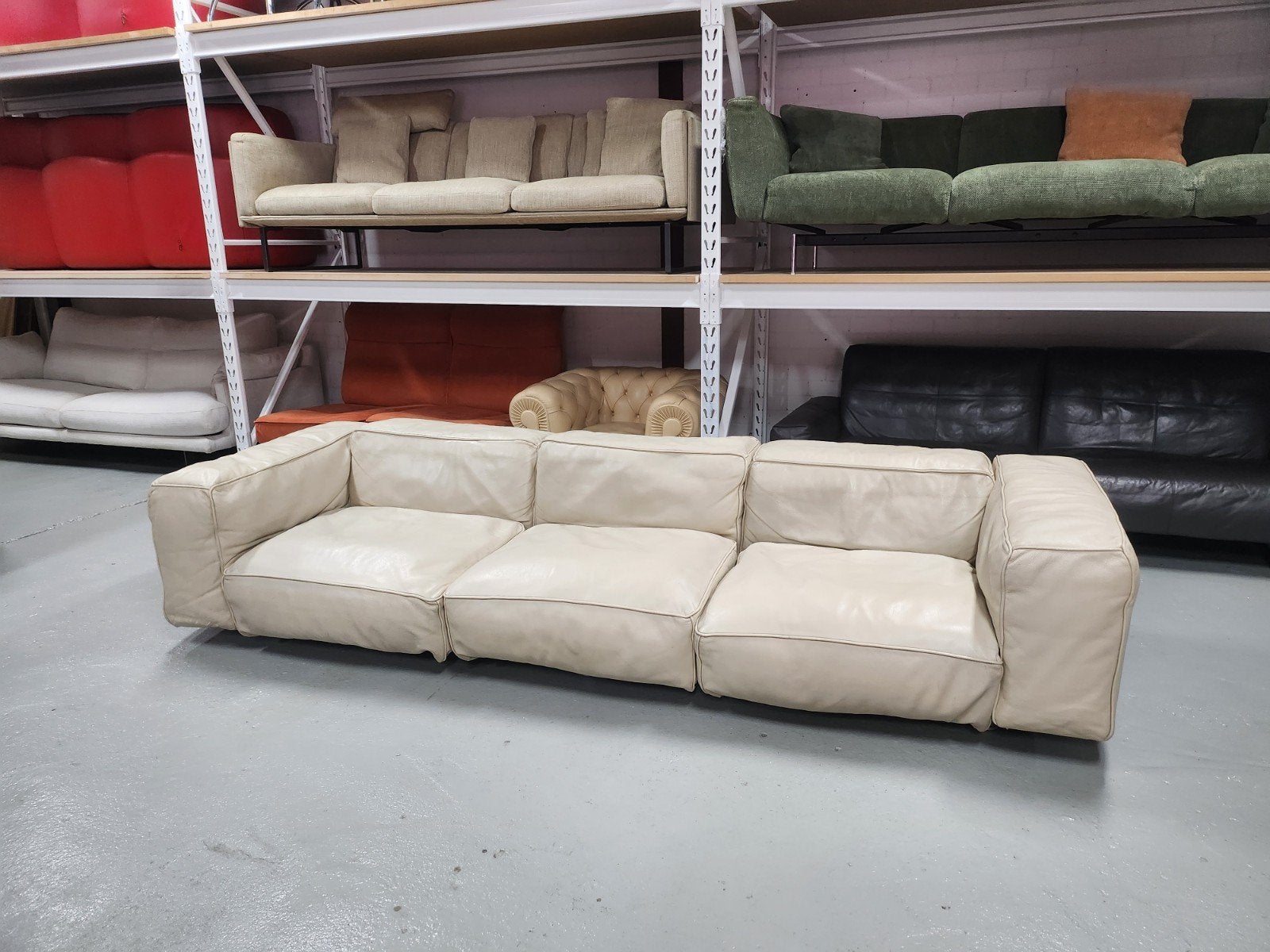 Edra - Sofa bank by Francesco Binfaré, Huis en Inrichting, Ophalen of Verzenden, Rechthoekig, 125 cm of meer, 125 cm of meer