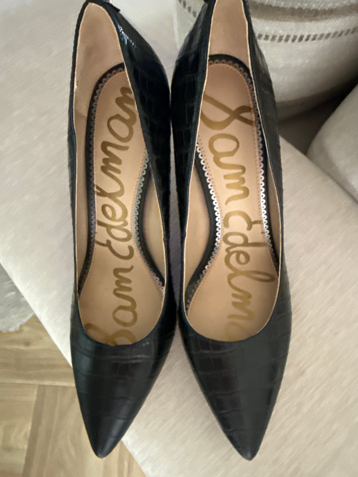 Sam Edelman Pumps Maat 39 Nieuw - Zwart Krokodillenprint, Kleding | Dames, Schoenen, Ophalen of Verzenden, Nieuw, Zwart, Pumps