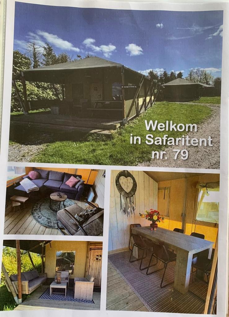 Safaritent te huur, 5 personen, Bemiddelingsbureau, 2 slaapkamers, Overige typen