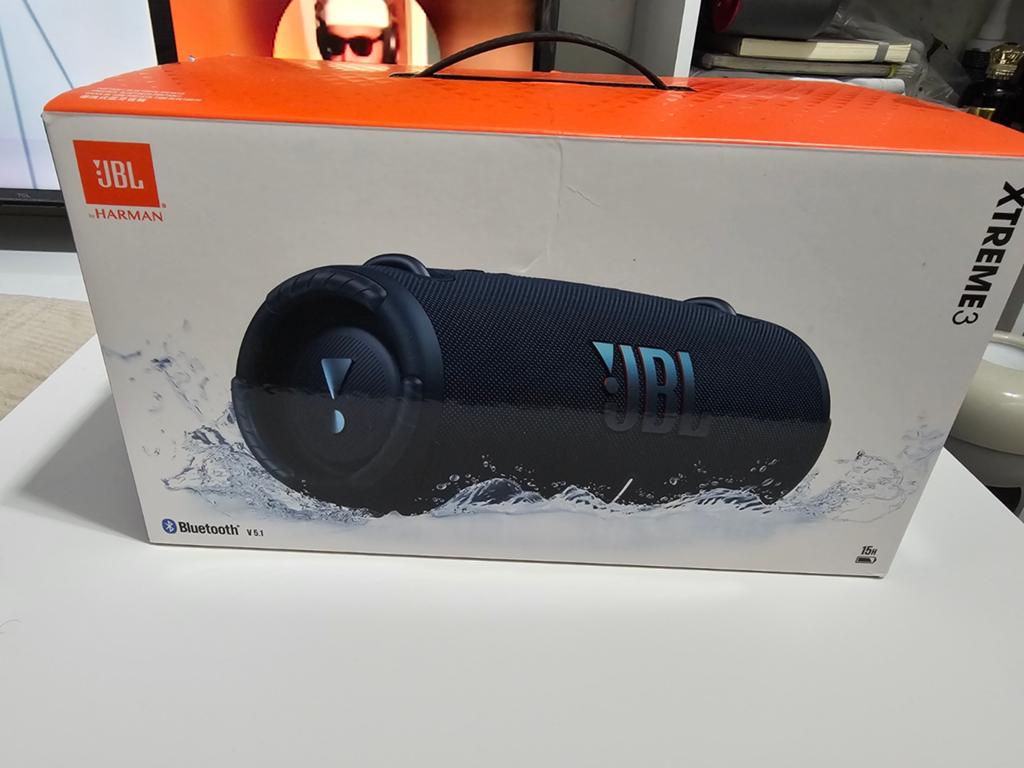 JBL Xtreme 3 by Harman Speaker blauw / Ocean Blue., JBL, Overige typen, Ophalen of Verzenden, Zo goed als nieuw