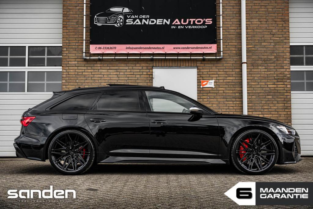 Audi RS6 TFSI quattro|BTW|Ceramic|B&OAdv.|Carbon|Pano|Laser, Automaat, Adaptive Cruise Control, Leder, Vierwielaandrijving