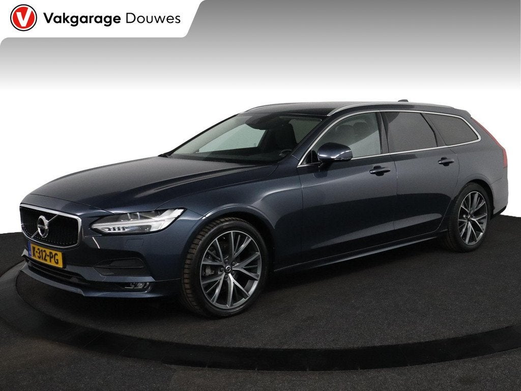 Volvo V90 2.0 T4 Inscription | Automaat | Stoel & Stuurverwa, 15 km/l, Euro 6, 1969 cc, Blauw