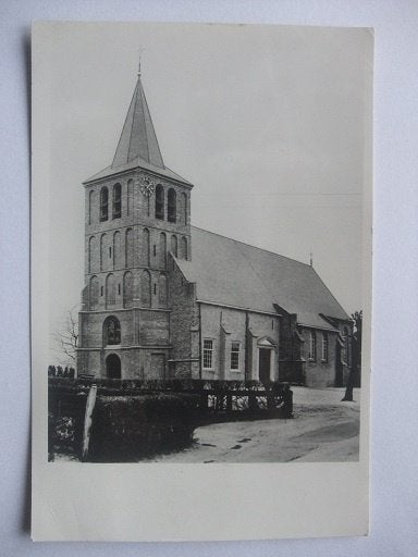 Q76 Goudriaan - Ned. Herv. Kerk - 1967, Verzamelen, Ansichtkaarten | Nederland, Verzenden, 1960 tot 1980, Gelopen, Zuid-Holland