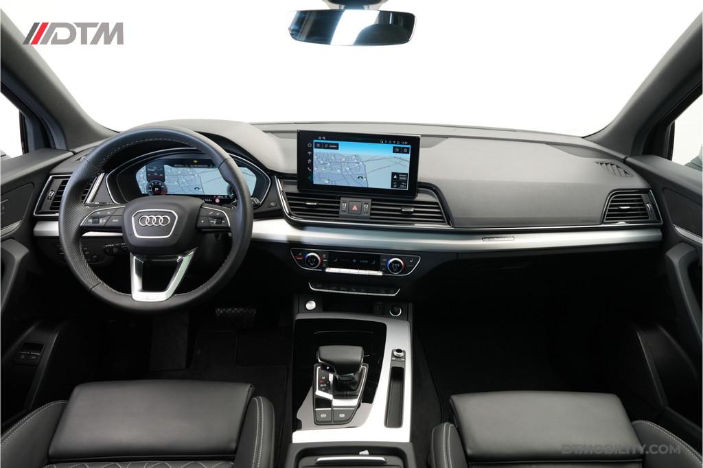 Audi Q5 55TFSIe S-Edition Competition | RS Stoelen | Pano |, Automaat, 12 maanden, Gebruikt, Zwart