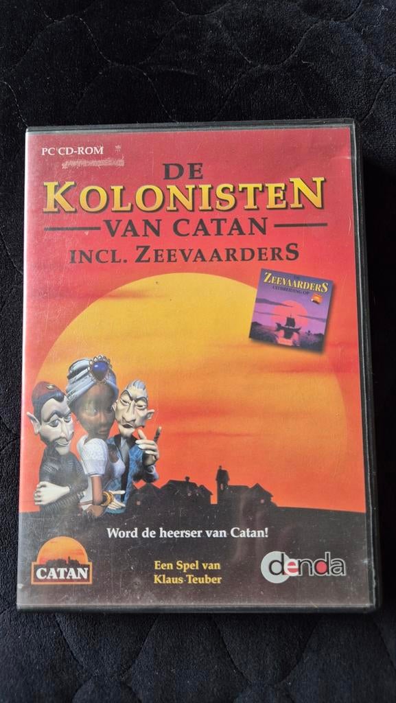 PC CD-ROM versie van De Kolonisten van Catan, Spelcomputers en Games, Gebruikt, Overige genres, 1 speler, Ophalen of Verzenden
