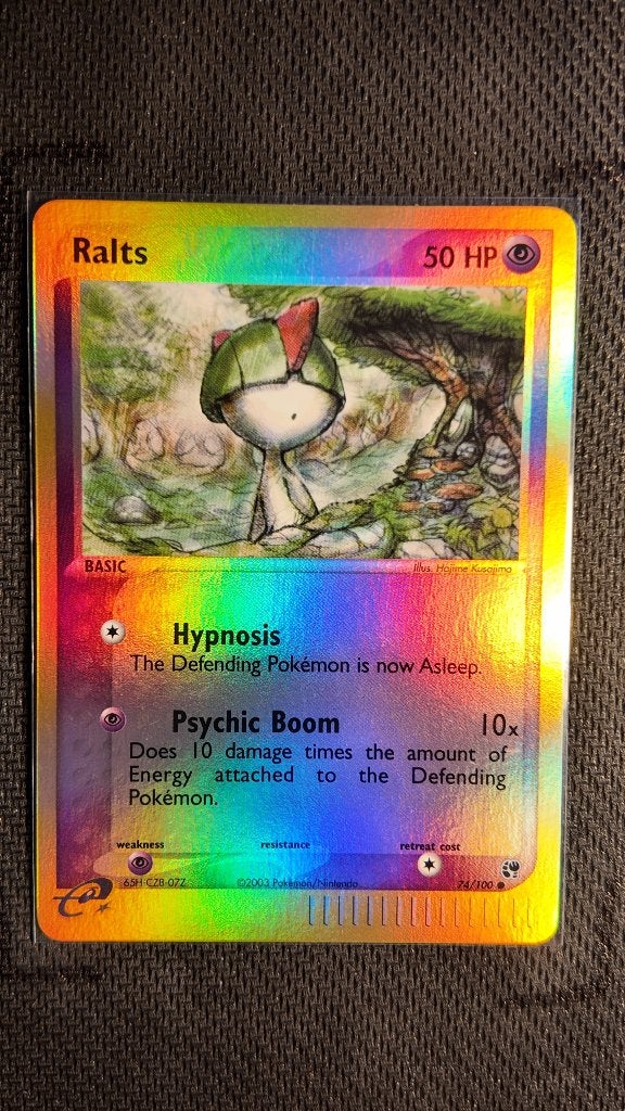 Ralts 74 Sandstorm | Pokemon kaart, Ophalen, Losse kaart, Foil