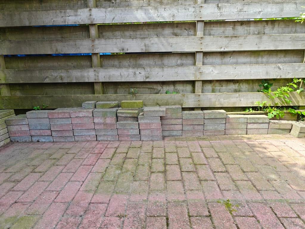 Klinkers  en pallisades, Tuin en Terras, Tegels en Klinkers, Ophalen, Beton, Klinkers