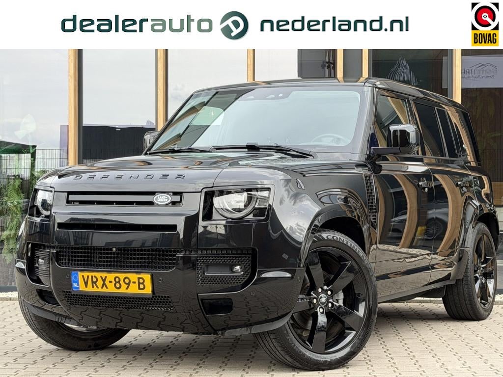 Land Rover Defender 2.0 D240 110 SE (bj 2020, automaat), Gebruikt, Euro 6, 2208 kg, Zwart
