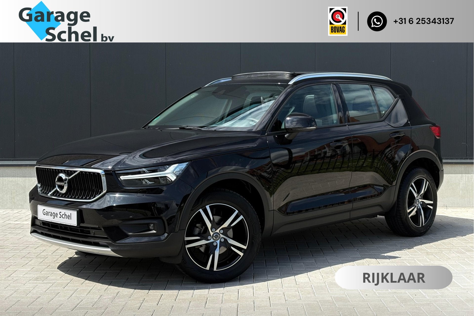 Volvo XC40 1.5 T3 Momentum Pro 164pk - Camera - ACC - Pano -, 12 maanden, Leder en Stof, Zwart, Origineel Nederlands