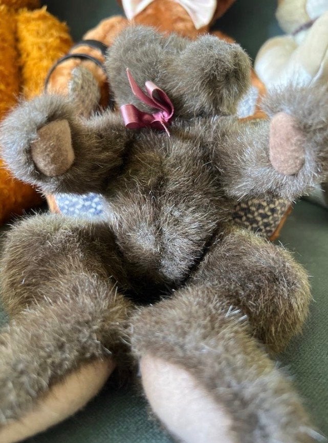 Vintage The Boyds Collection LTD Teddybeer Bruin, Overige merken, Beer, Ophalen of Verzenden, Middelgroot (20 tot 80 cm)