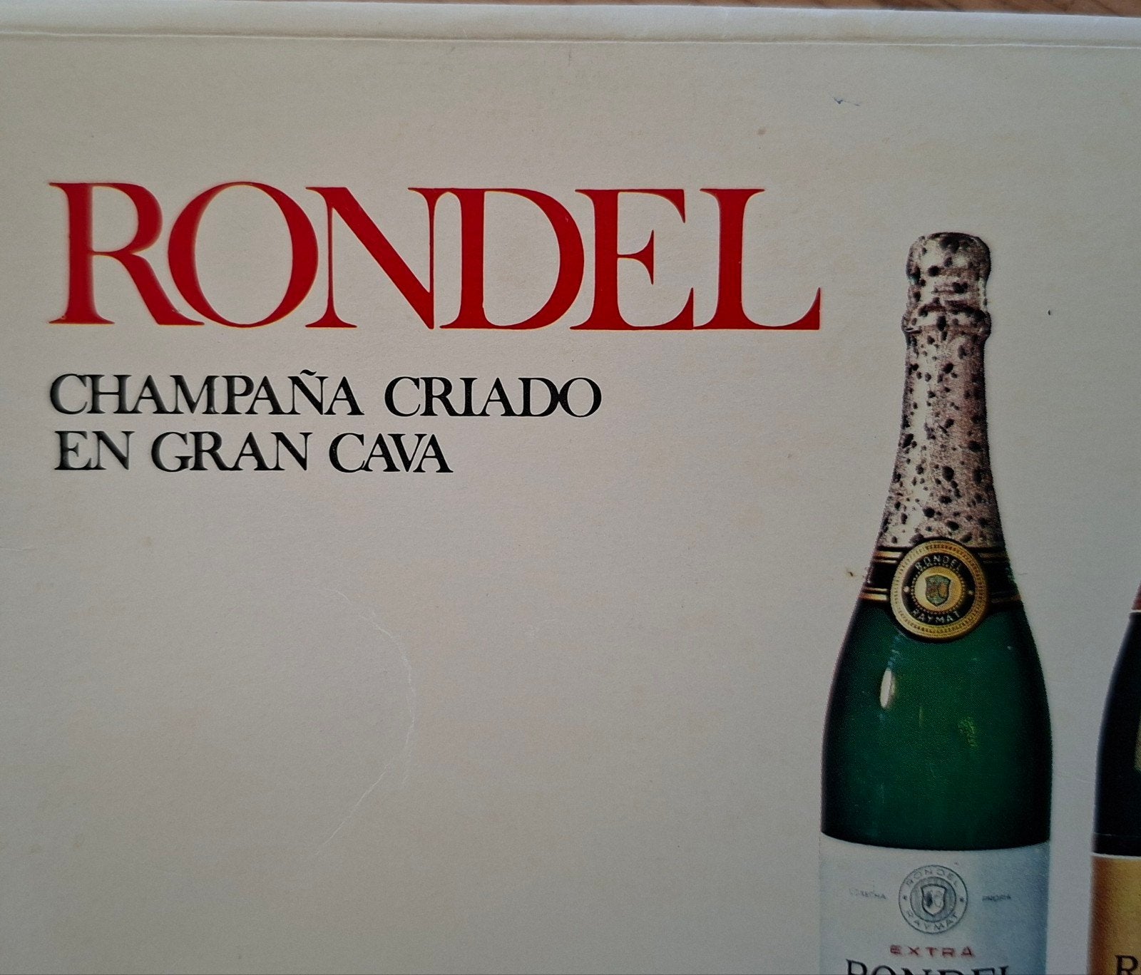 Drank champagne rondel enveloppe met blanco kaarten, Ophalen of Verzenden, 1980 tot heden, Overige thema's