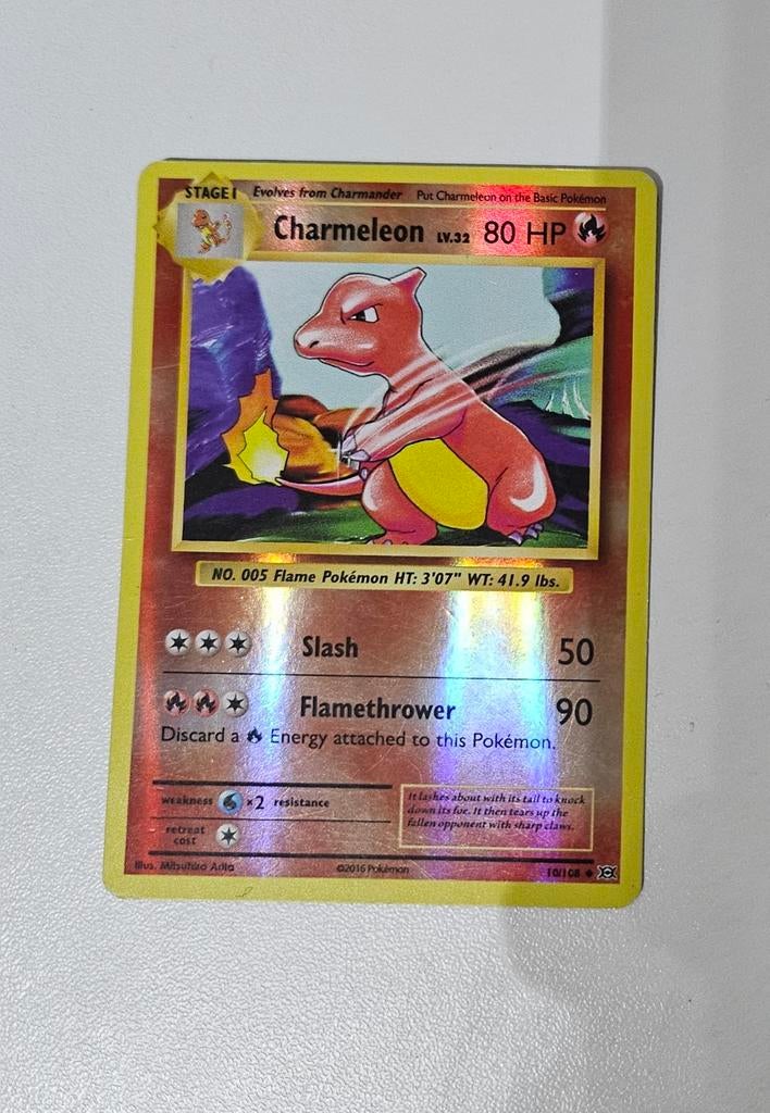 Charmeleon pokémonkaart, Hobby en Vrije tijd, Verzamelkaartspellen | Pokémon, Ophalen