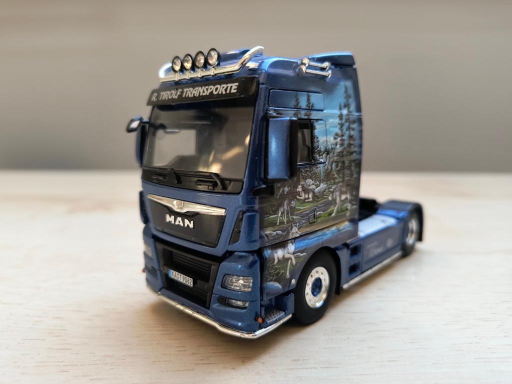 Wsi MAN Tirolf, Ophalen of Verzenden, Zo goed als nieuw, Bus of Vrachtwagen, Wsi