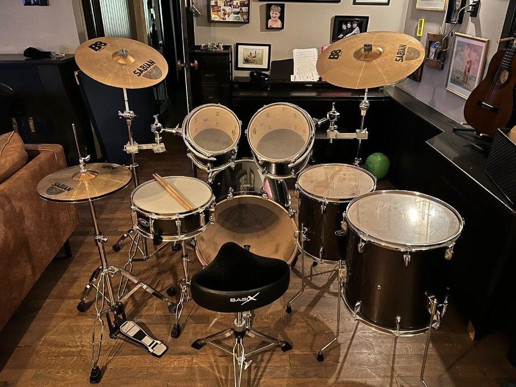 Impact deluxe drumstel, Ophalen, Gebruikt, Overige merken