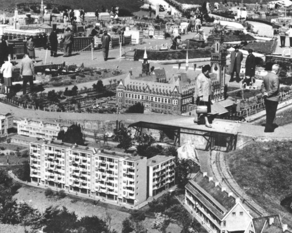 950034 Madurodam Den Haag 1963 onbeschreven, Verzamelen, Ophalen of Verzenden, 1960 tot 1980, Ongelopen, Zuid-Holland