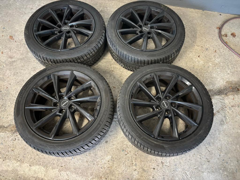 Borbet velgen met winterband 18 inch, Ophalen