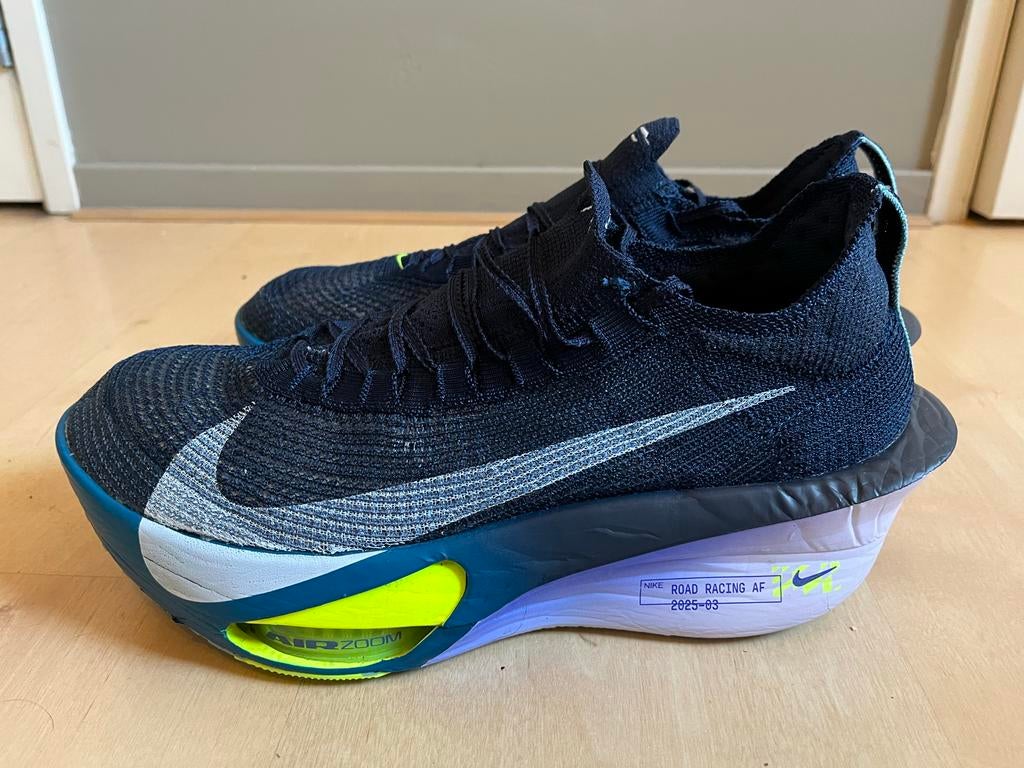 Nike Air Zoom Alphafly 3 maat 45, Ophalen of Verzenden, Zo goed als nieuw, Hardloopschoenen, Nike
