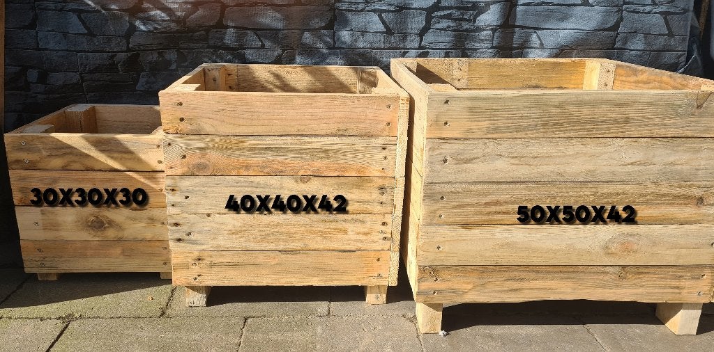 Plantenbakken & Bloembakken – Basic - 25% korting, Ophalen, Nieuw, Hout, Binnen