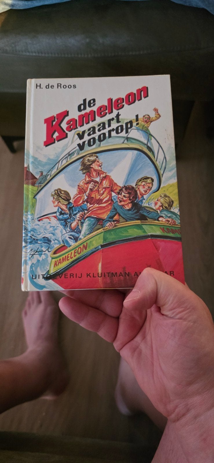 De Kameleon: Vaart Voorop! - H. de Roos, Ophalen of Verzenden, Gelezen, H. de Roos, Fictie