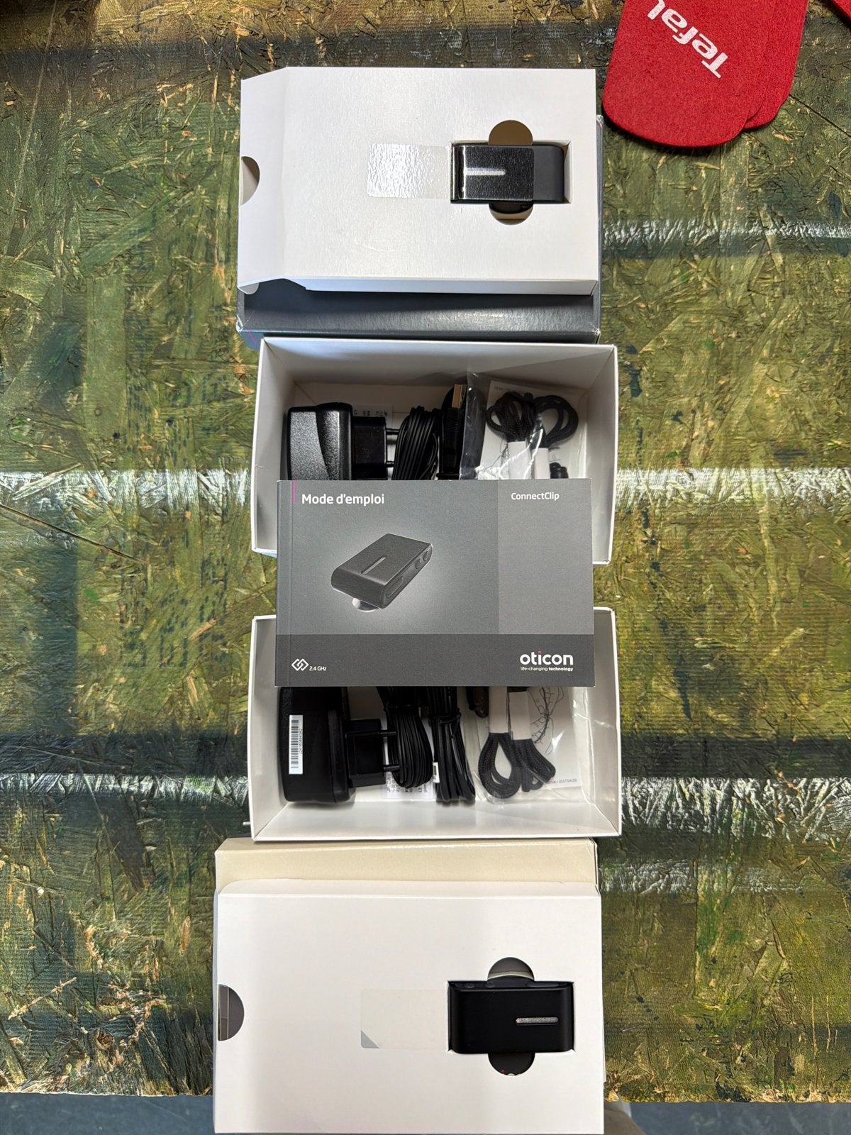 2x Oticon ConnectClip - Draadloze microfoon en streamer, Ophalen, Nieuw