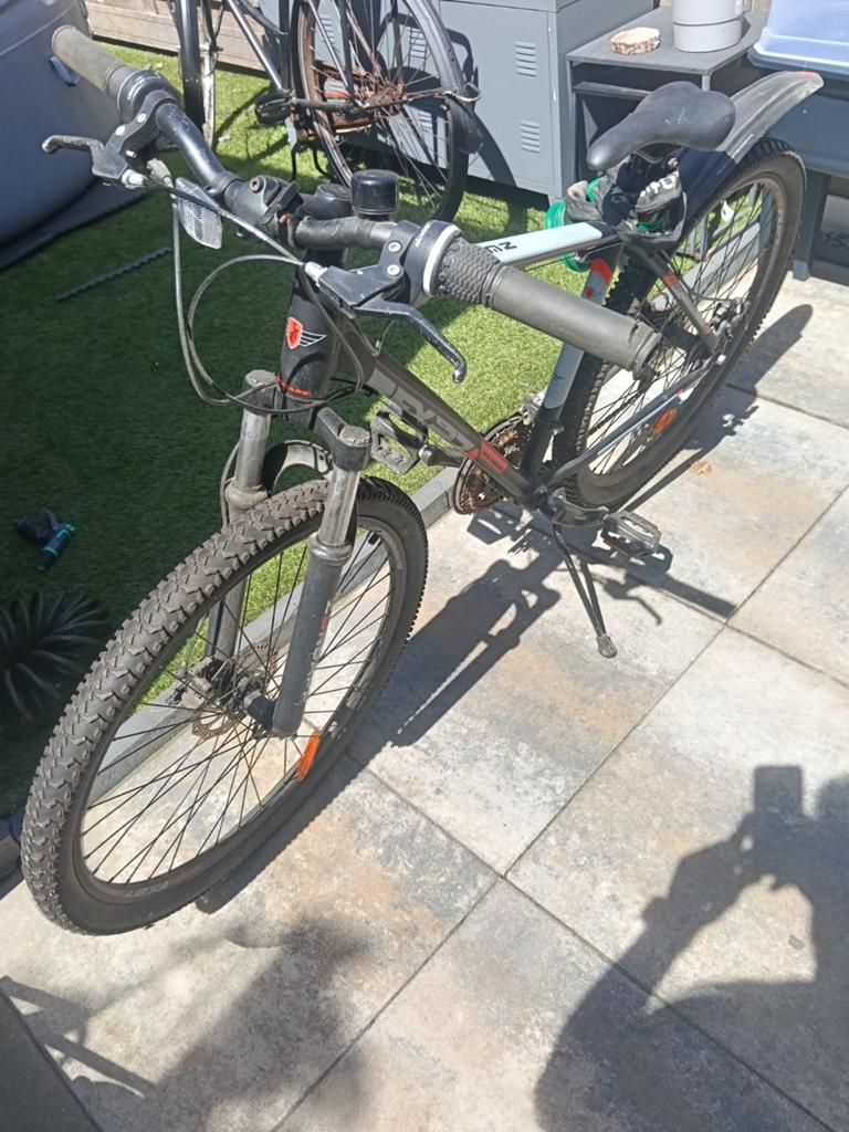 Mountainebike zundapp, Ophalen, Gebruikt, Vering, 55 cm of meer