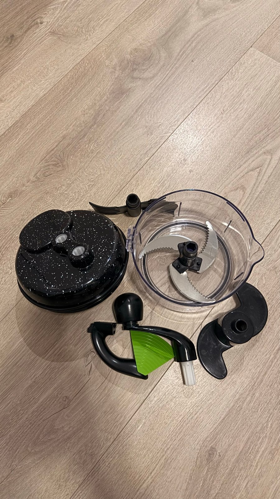 Nieuwe Turbo Chopper voor groenten en fruit - Grote maat, Witgoed en Apparatuur, Keukenmixers, Ophalen of Verzenden, Nieuw