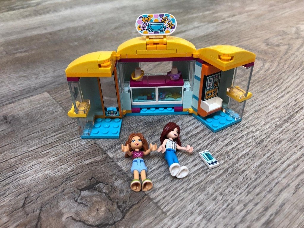 LEGO Friends winkeltje met accessoires 42608, Lego, Ophalen of Verzenden, Zo goed als nieuw, Complete set