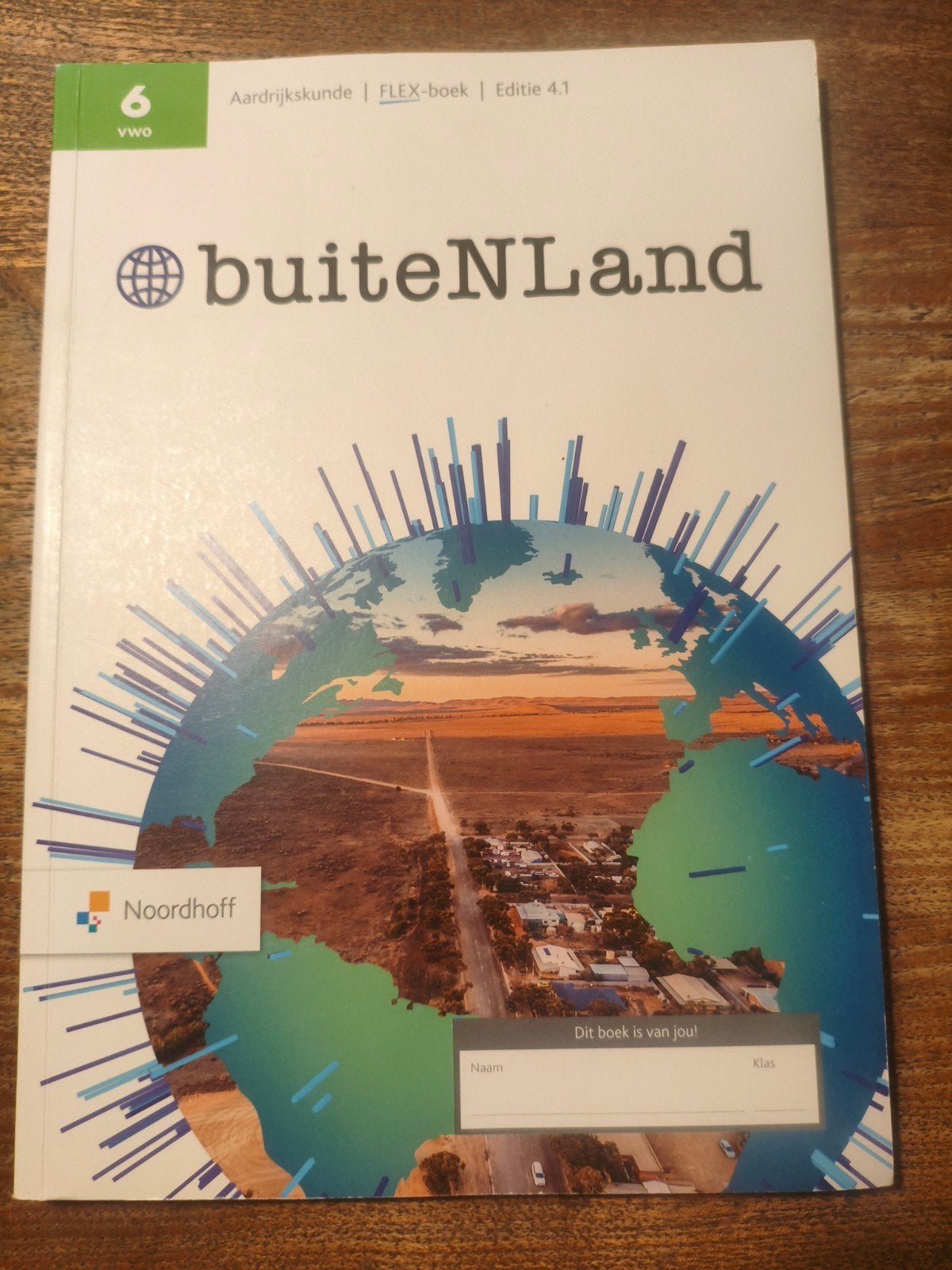Aardrijkskunde buiteNLand FLEX-boek VWO 6 Editie 4.1, Boeken, VWO, Noordhoff, Ophalen of Verzenden, Aardrijkskunde