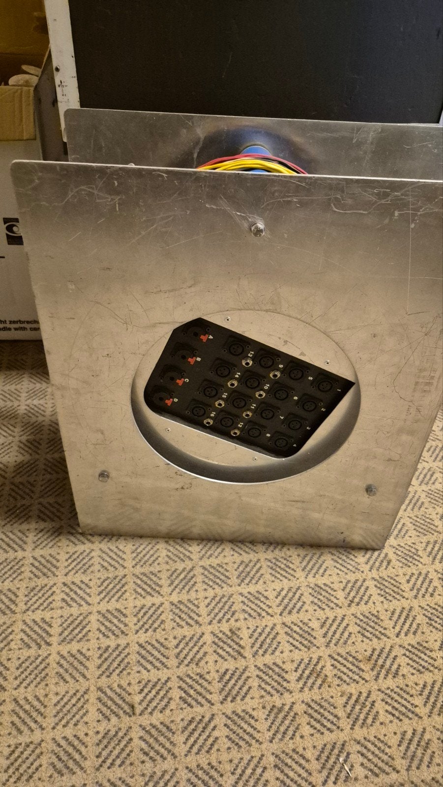 16 kanaals Stagebox met XLR-aansluitingen, Ophalen, Gebruikt
