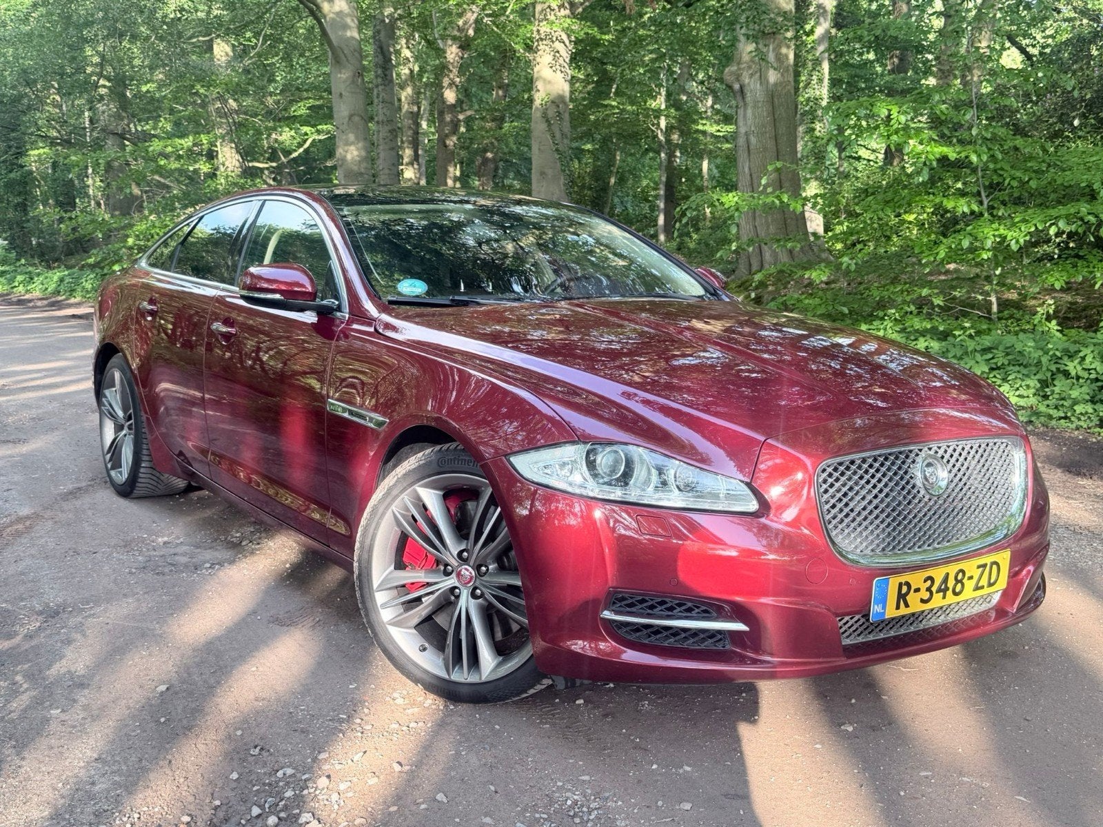 Jaguar 2011 Rood, Auto's, 5000 cc, 510 pk, 120 €/maand, Particulier